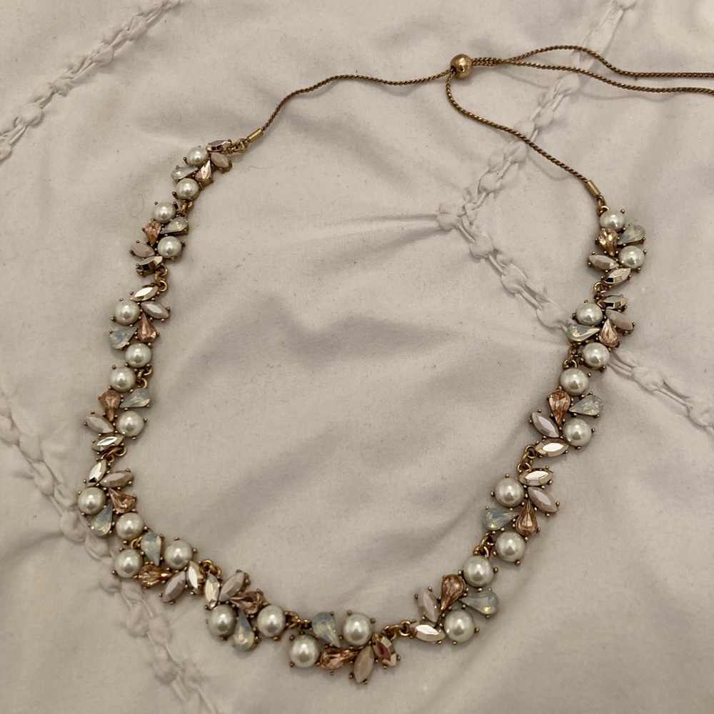 Pearl and Rhinestone Necklaces